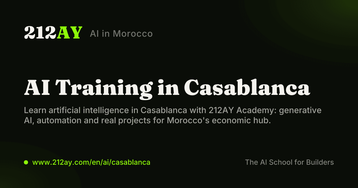 AI Training in Casablanca