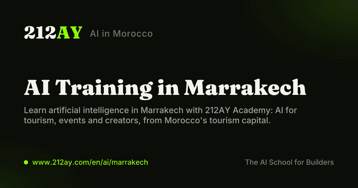 AI Training in Marrakech