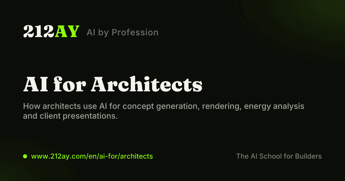 AI for Architects