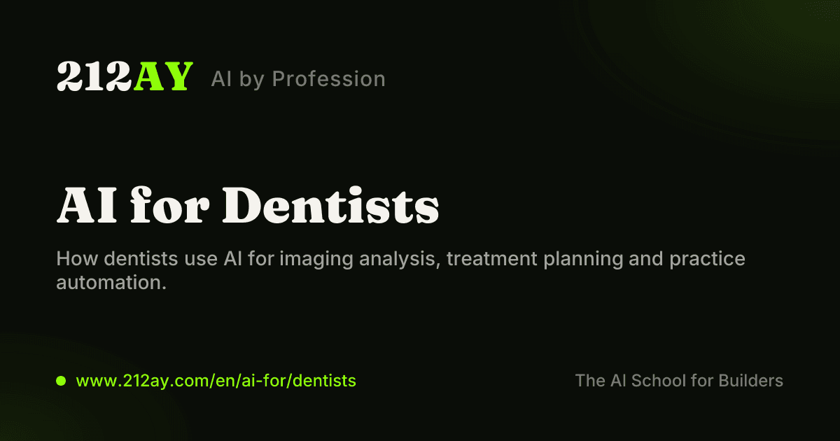 AI for Dentists