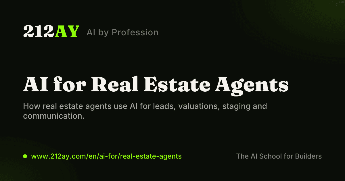 AI for Real Estate Agents