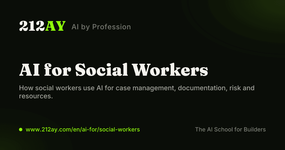 AI for Social Workers
