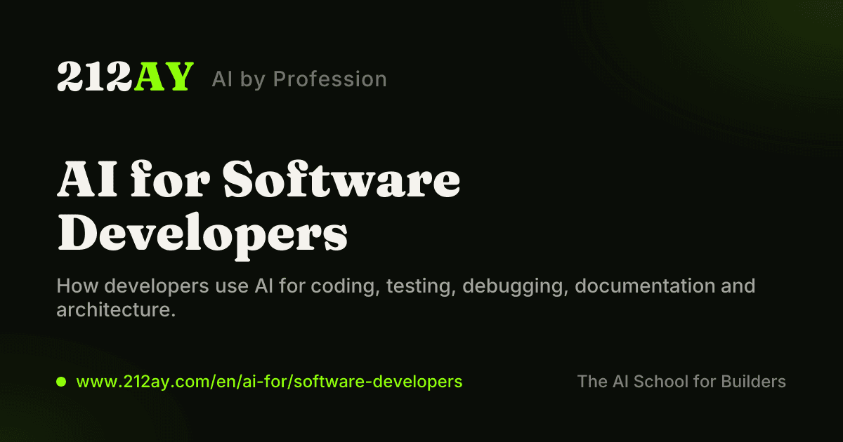 AI for Software Developers