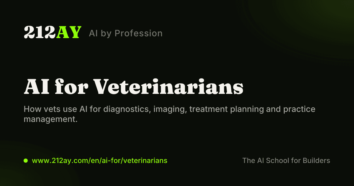 AI for Veterinarians