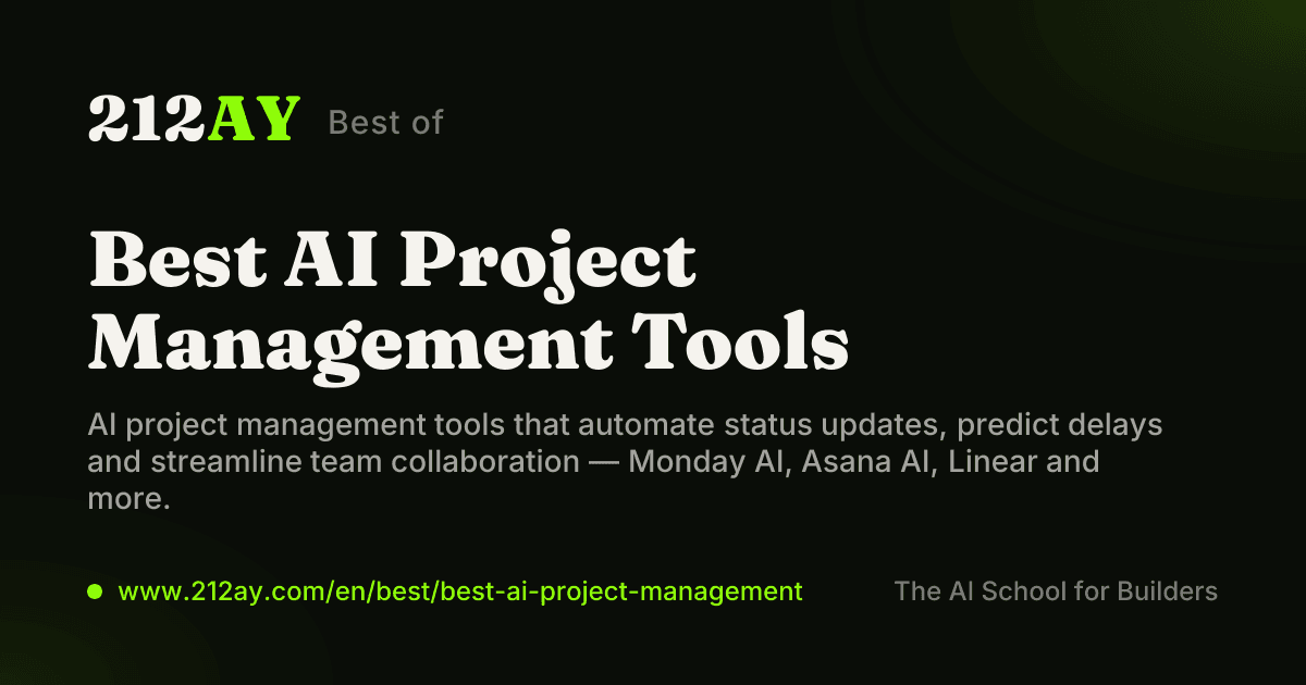 Best AI Project Management Tools