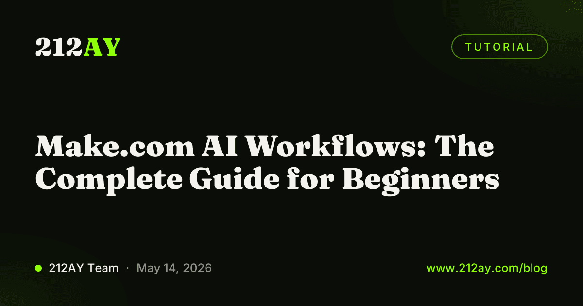Make.com AI Workflows: The Complete Guide for Beginners