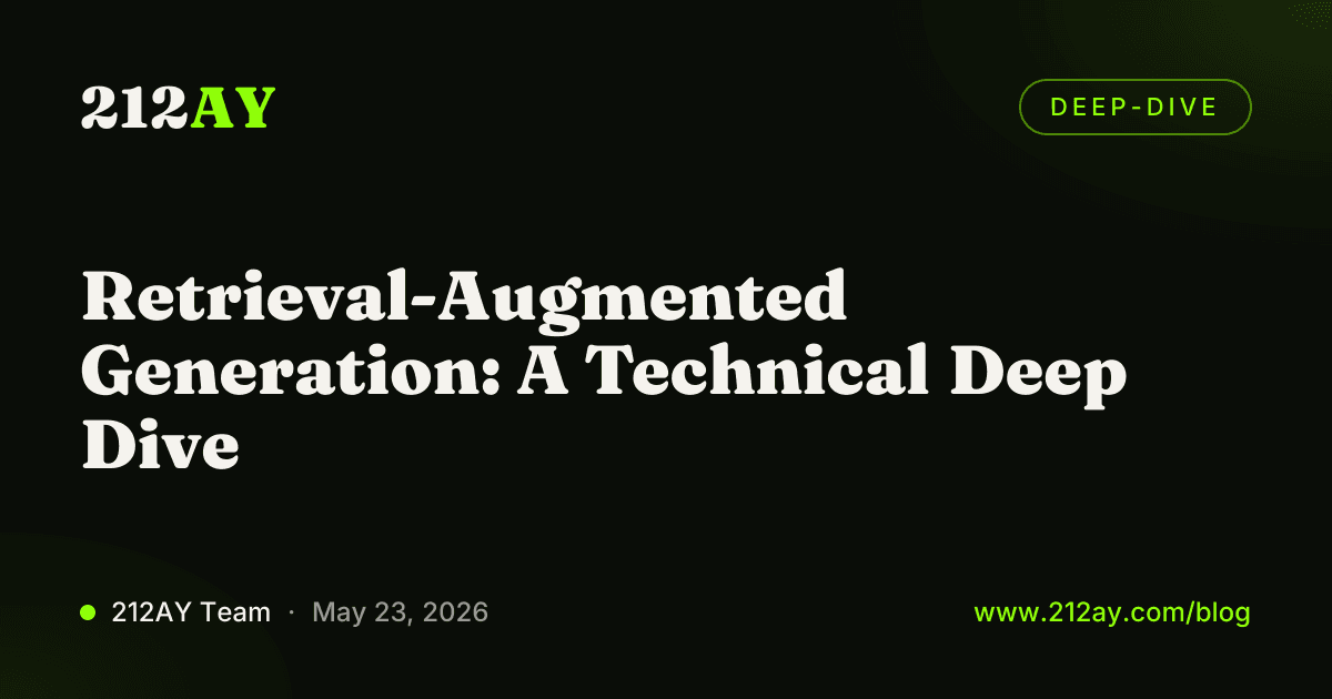Retrieval-Augmented Generation: A Technical Deep Dive
