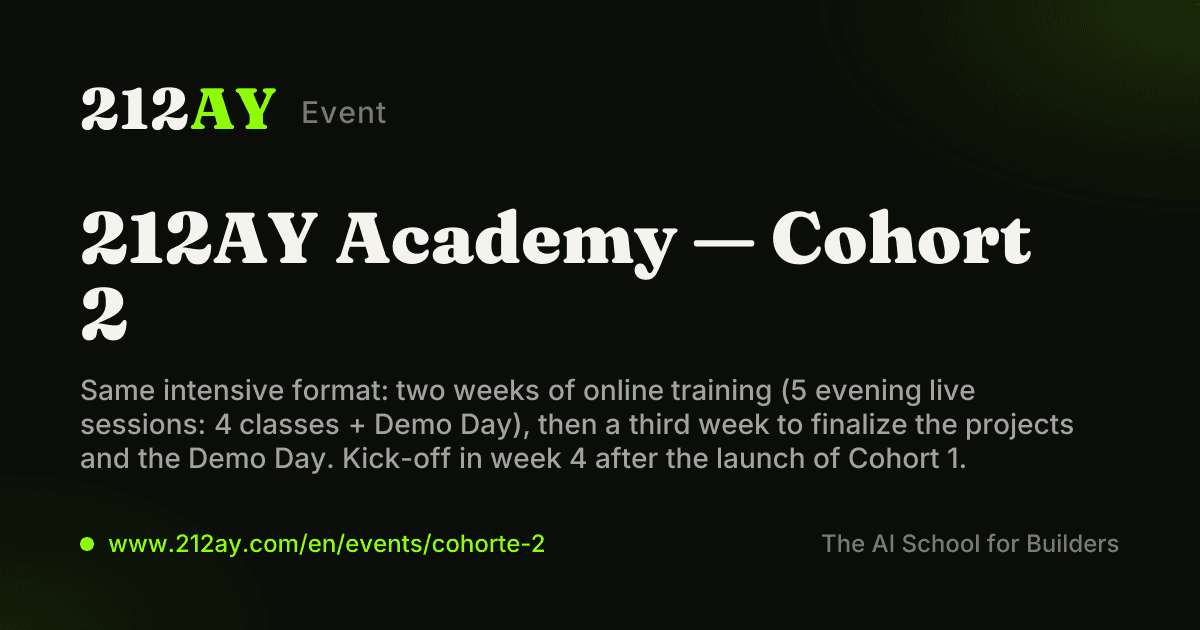 212AY Academy — Cohort 2