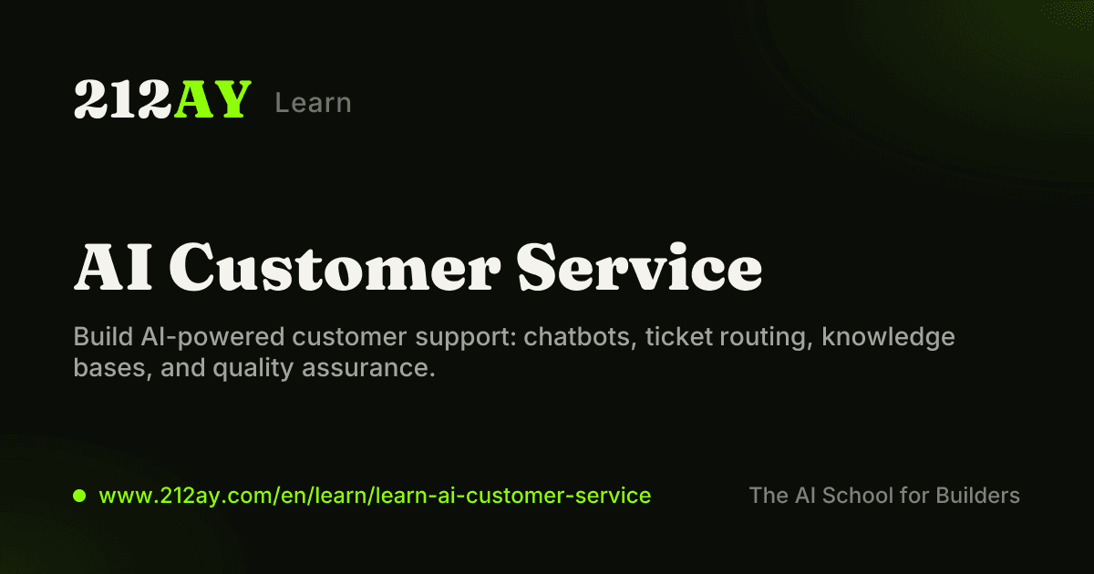AI Customer Service