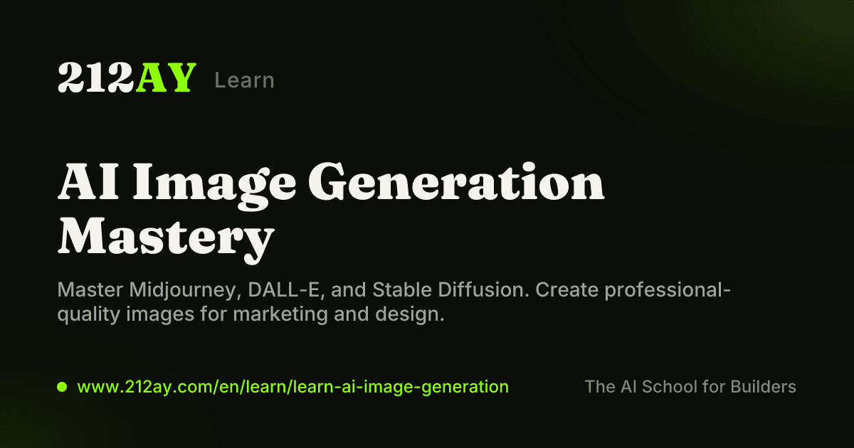 AI Image Generation Mastery