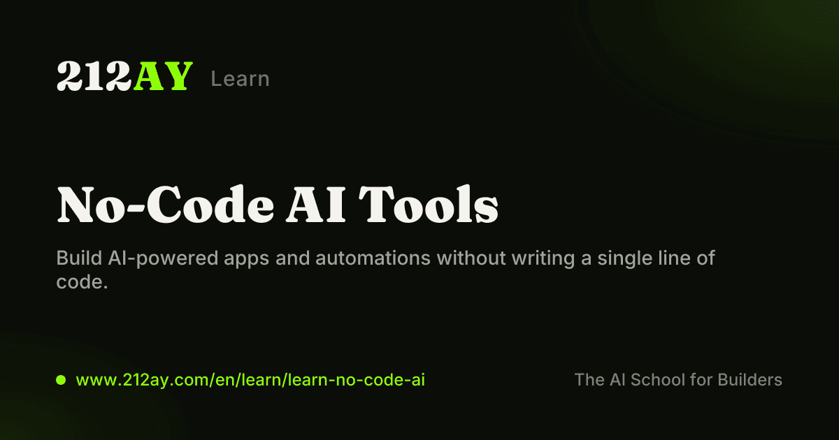 No-Code AI Tools