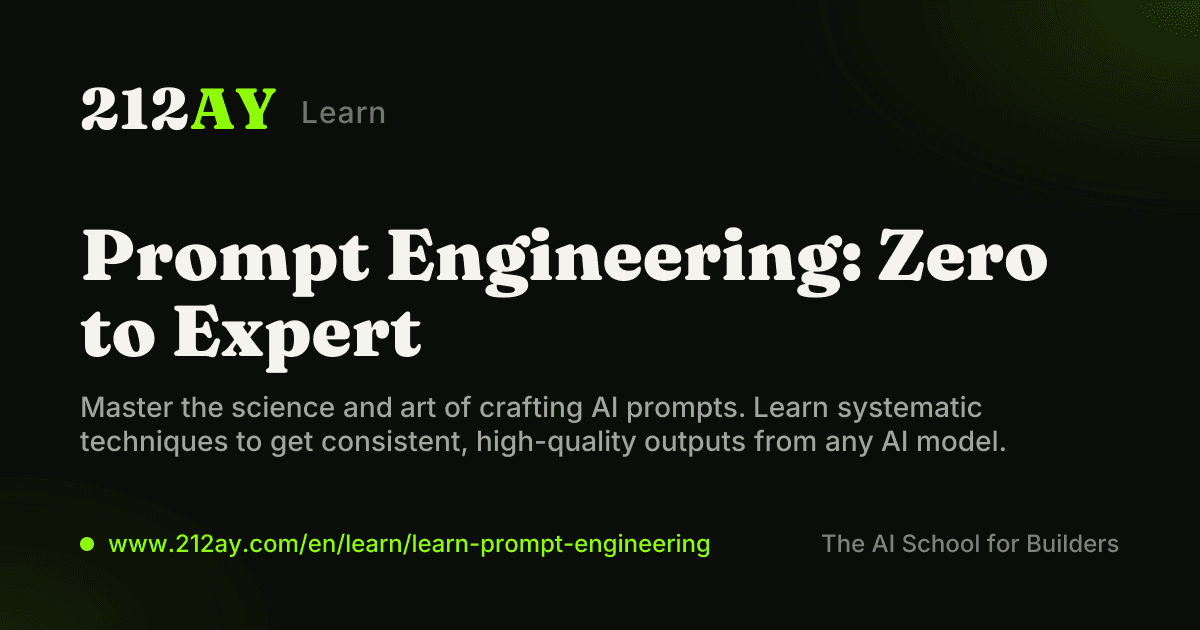 Prompt Engineering: Zero to Expert