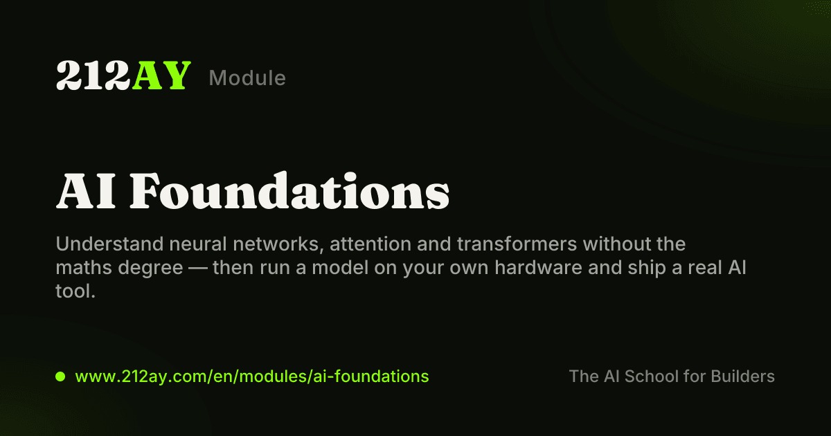 AI Foundations