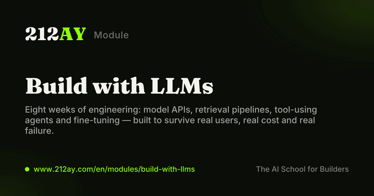 Build with LLMs