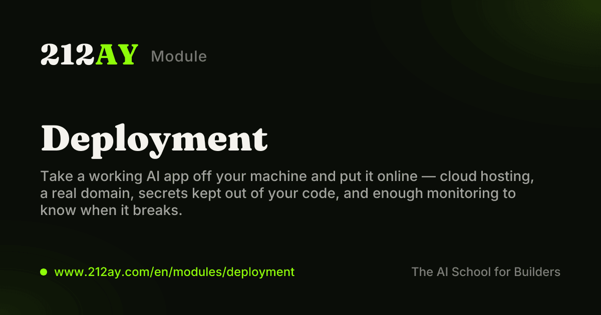 Deployment