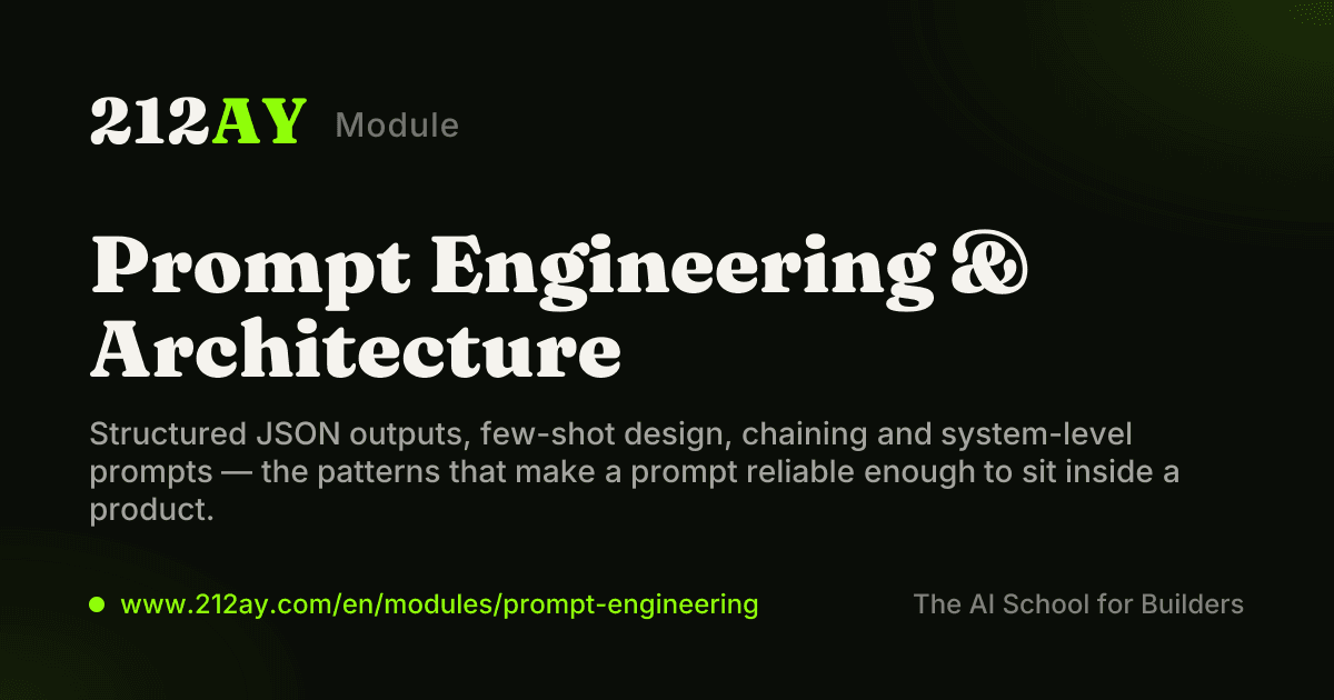 Prompt Engineering & Architecture
