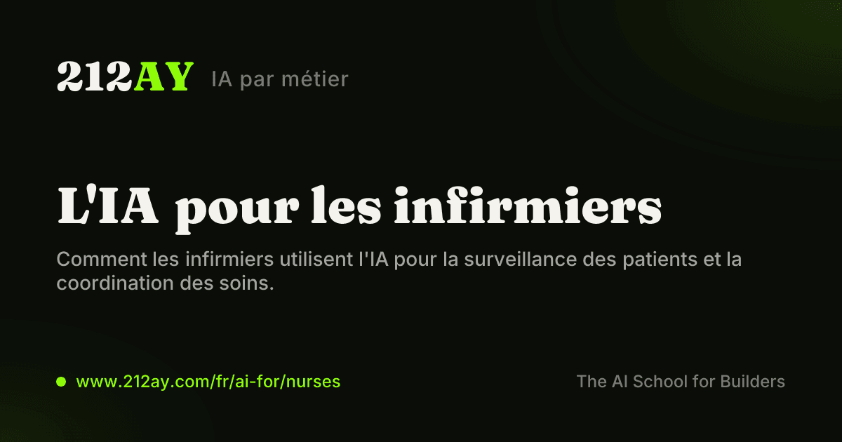 L'IA pour les infirmiers