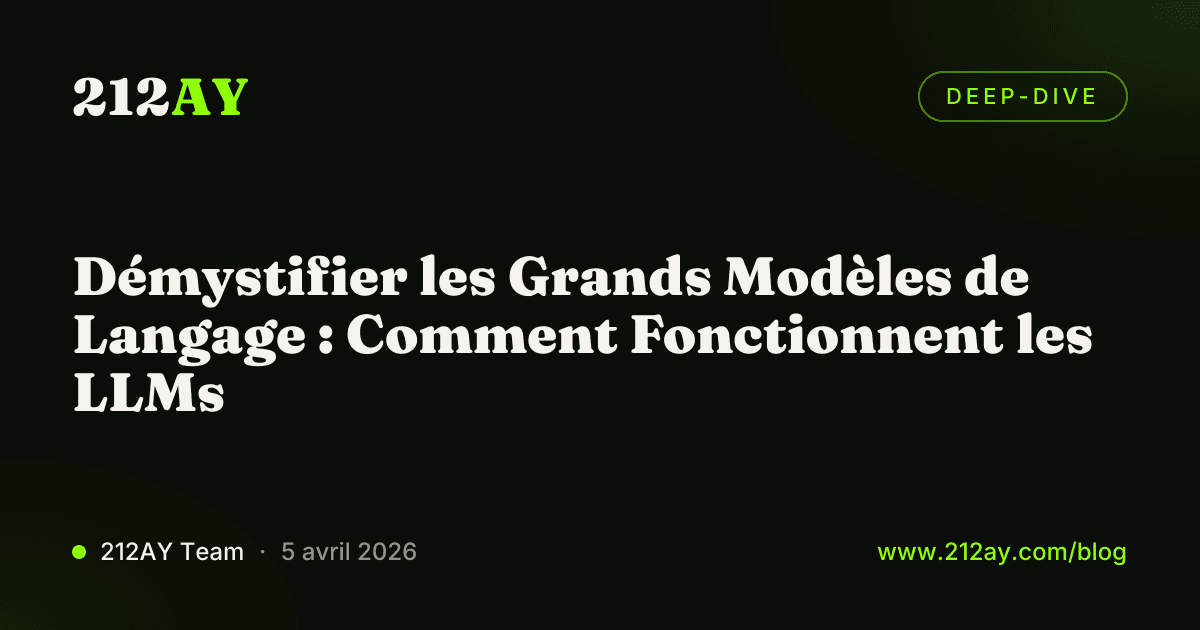 Démystifier les Grands Modèles de Langage : Comment Fonctionnent les LLMs