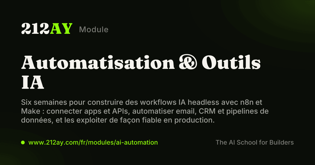 Automatisation & Outils IA