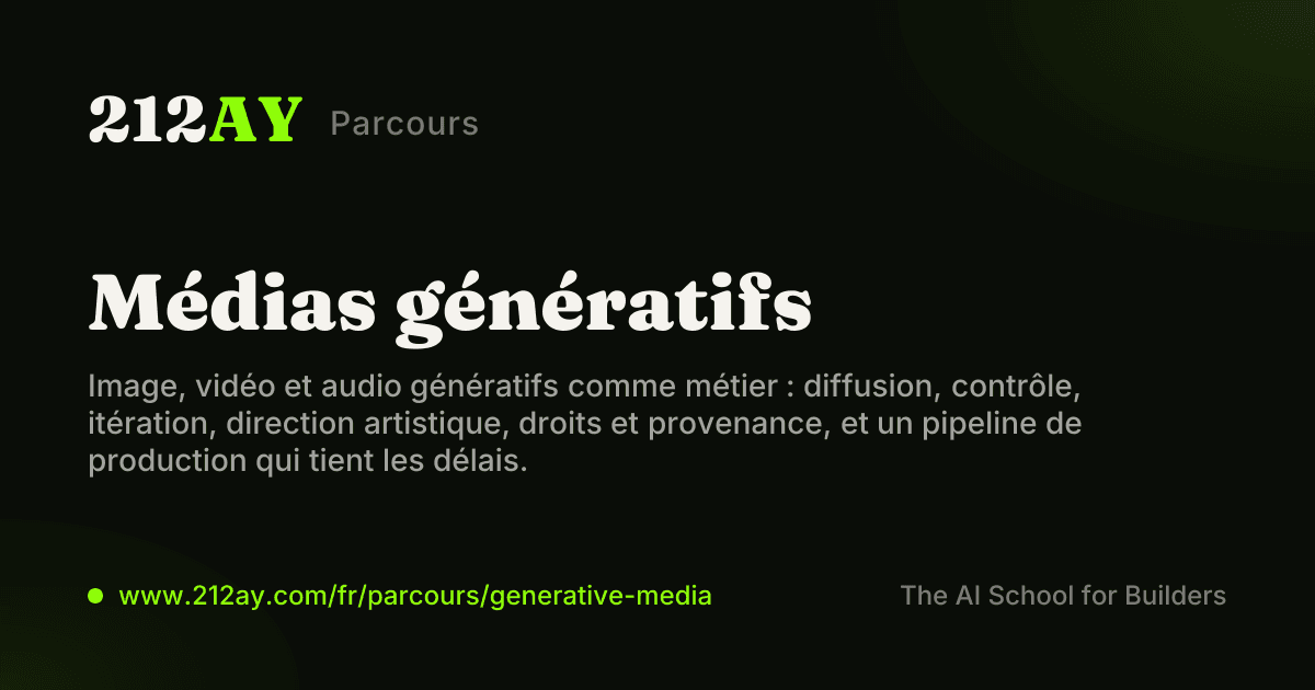 Médias génératifs